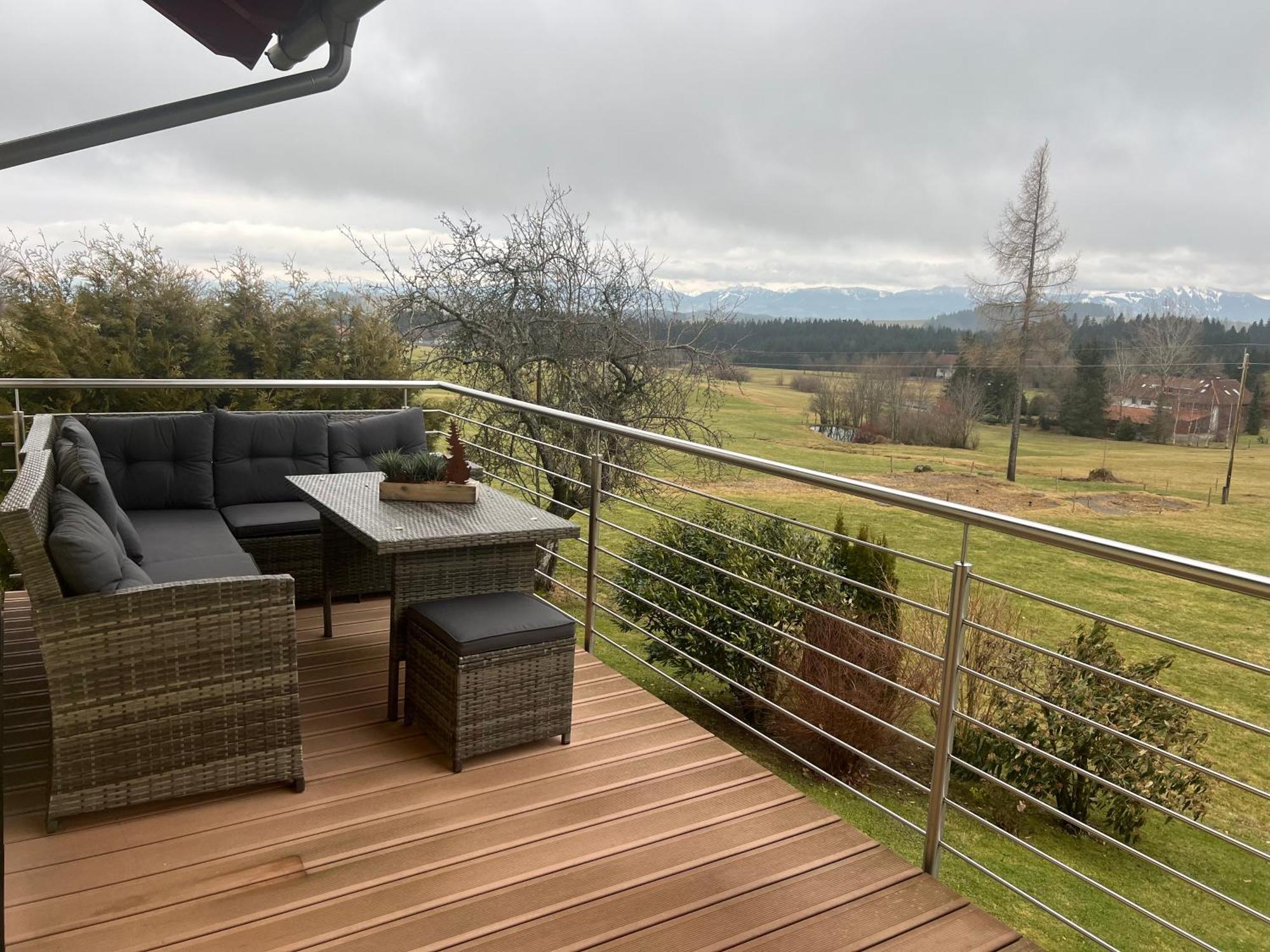 Kuh Heimat - Bergblick - Terrasse Daire Buchenberg  Dış mekan fotoğraf